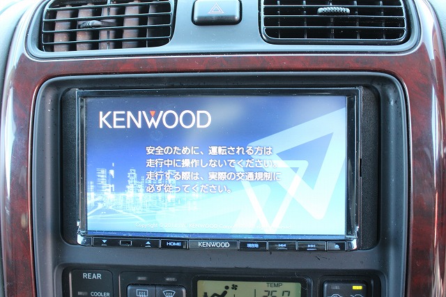 ケンウッドHDDナビ搭載！初めての場所でも安心です。
